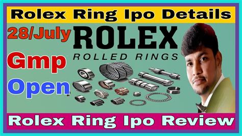 rolex ring ipo